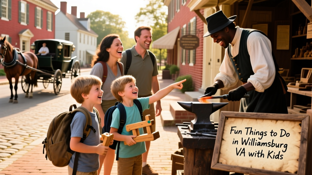 Fun Things To Do In Williamsburg, VA With Kids: A Real Family Story