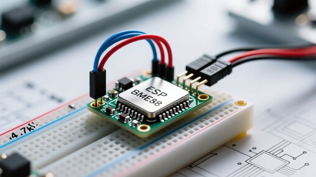 Interfacing BME280 Sensor Hardware with ESP32: Wiring, Math, and I2C Setup