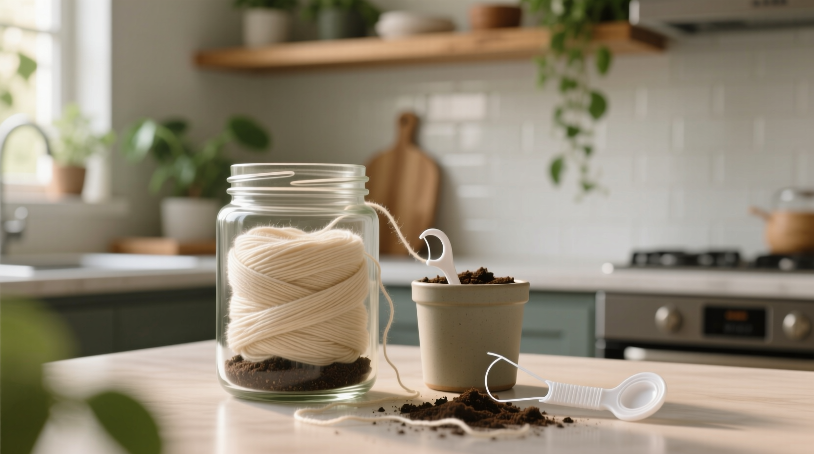 silk floss vs compostable picks what actually composts