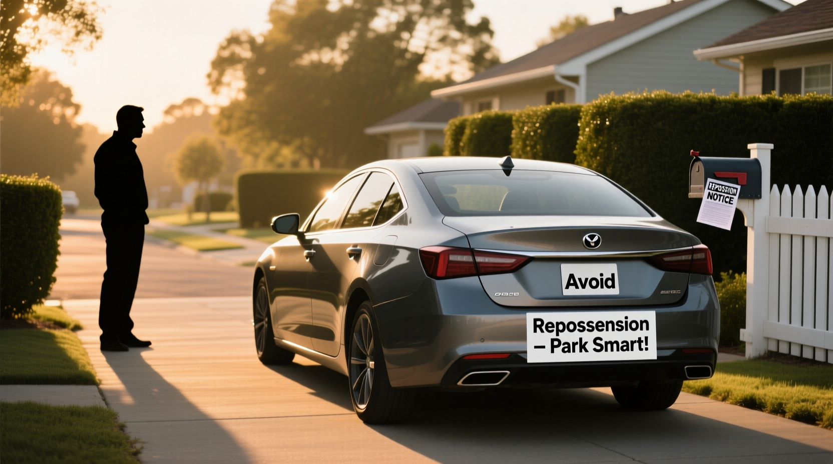 How to Park Your Car to Avoid Repossession