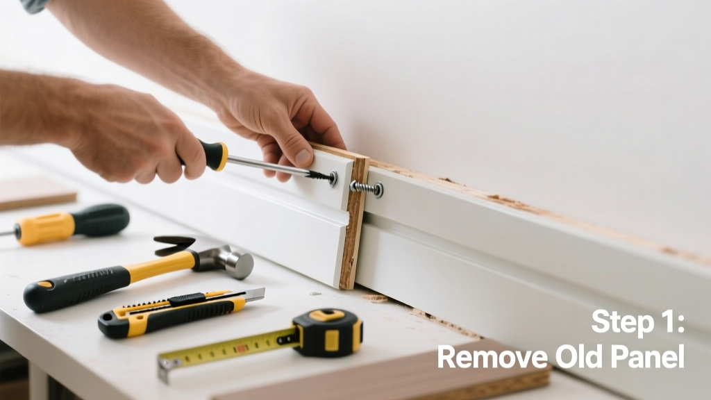 How to Replace a Loose Siding Panel or Trim Piece