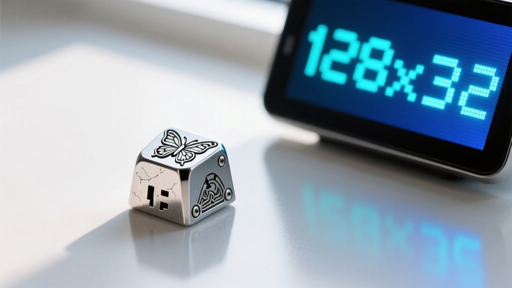 Building an OLED Display Macro Pad with a Butterfly Knife Key
