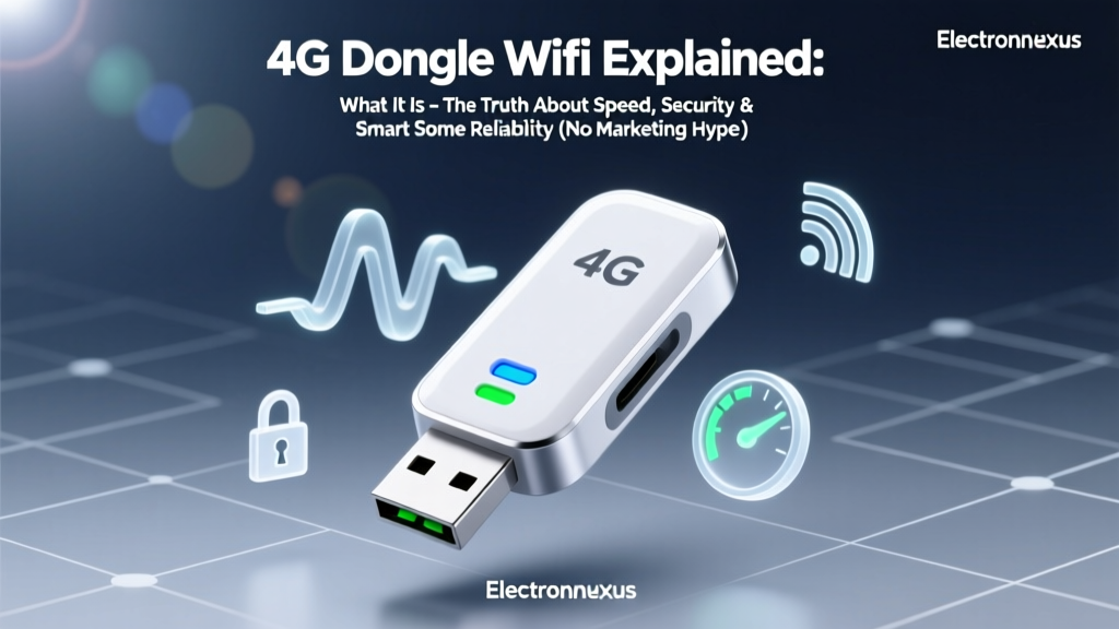 4G Dongle Wifi Explained What It Is: The Truth About Speed, Security & Smart Home Reliability (No Marketing Hype)