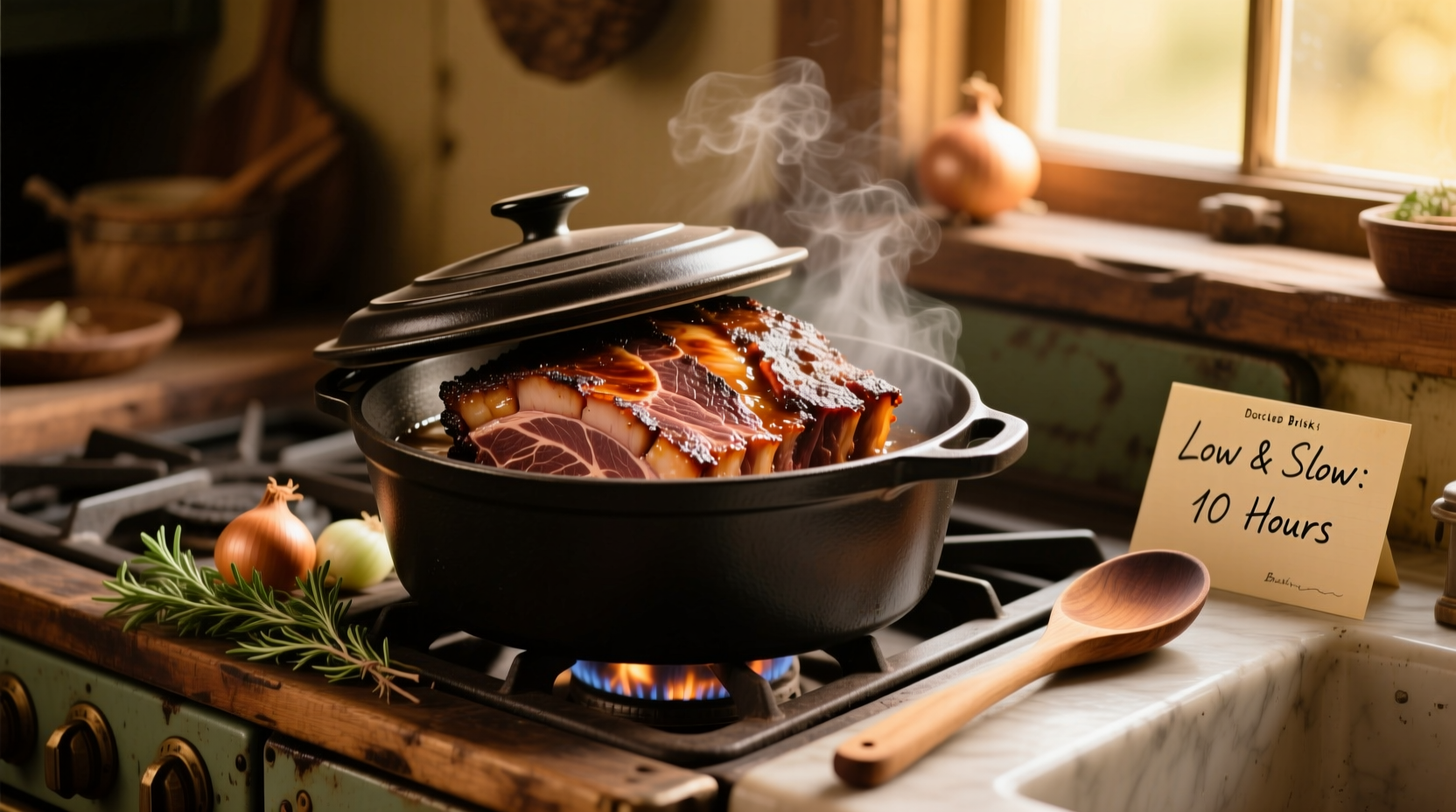 how to slow cook a brisket