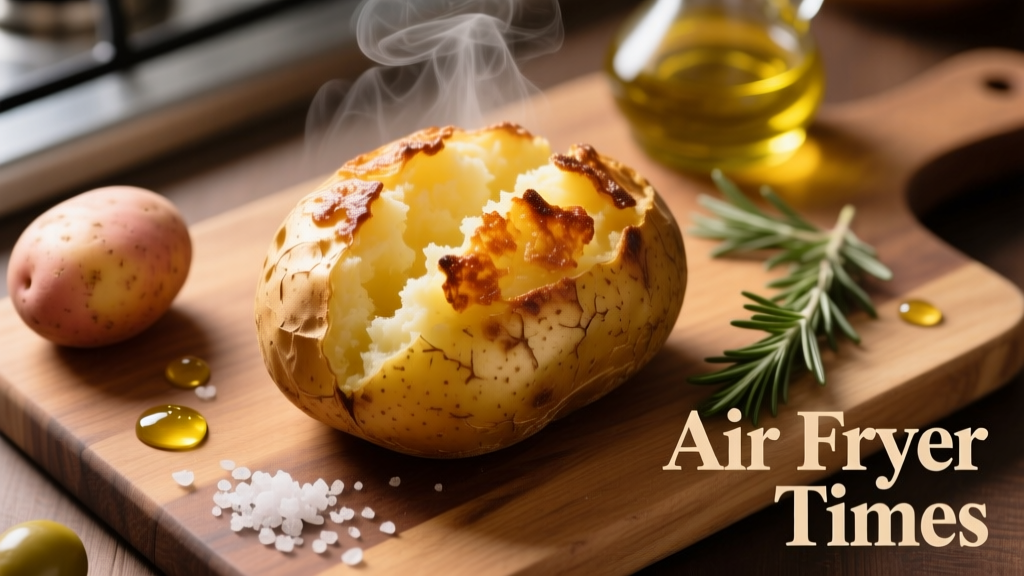 Air Fryer Times for Baked Potato: Crispy Skin, Fluffy Inside