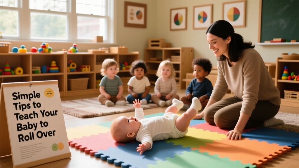 Simple Tips To Teach Your Baby To Roll Over: Evidence-Based Strategies for Parents and Caregivers