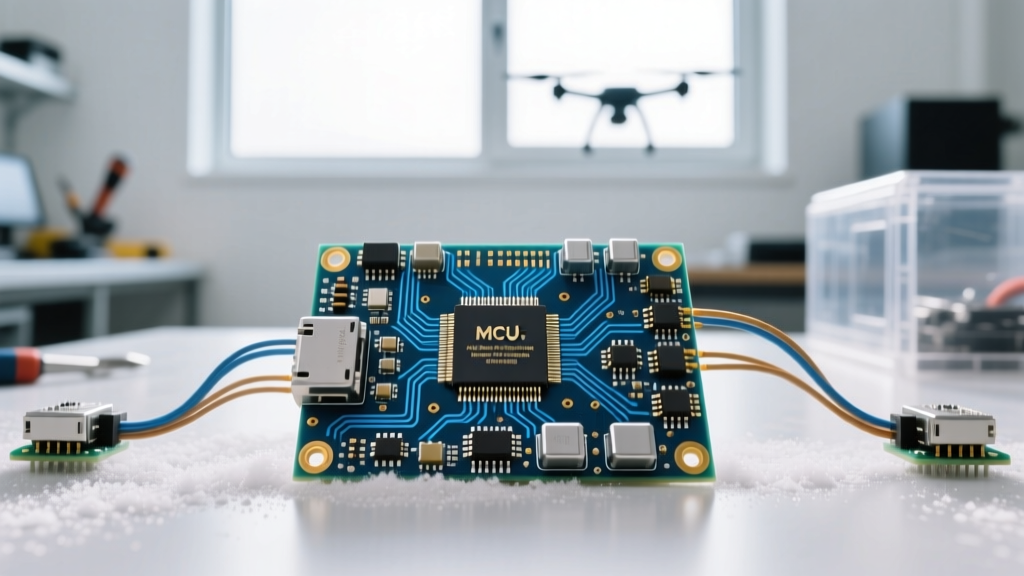 All About Drones: Inside the Microcontroller Architecture of Modern Flight Controllers