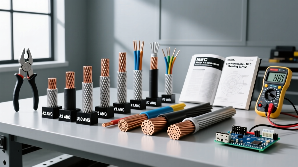 100 Amp Aluminum Wire Size Chart: NEC Sizing, Derating & FAQ