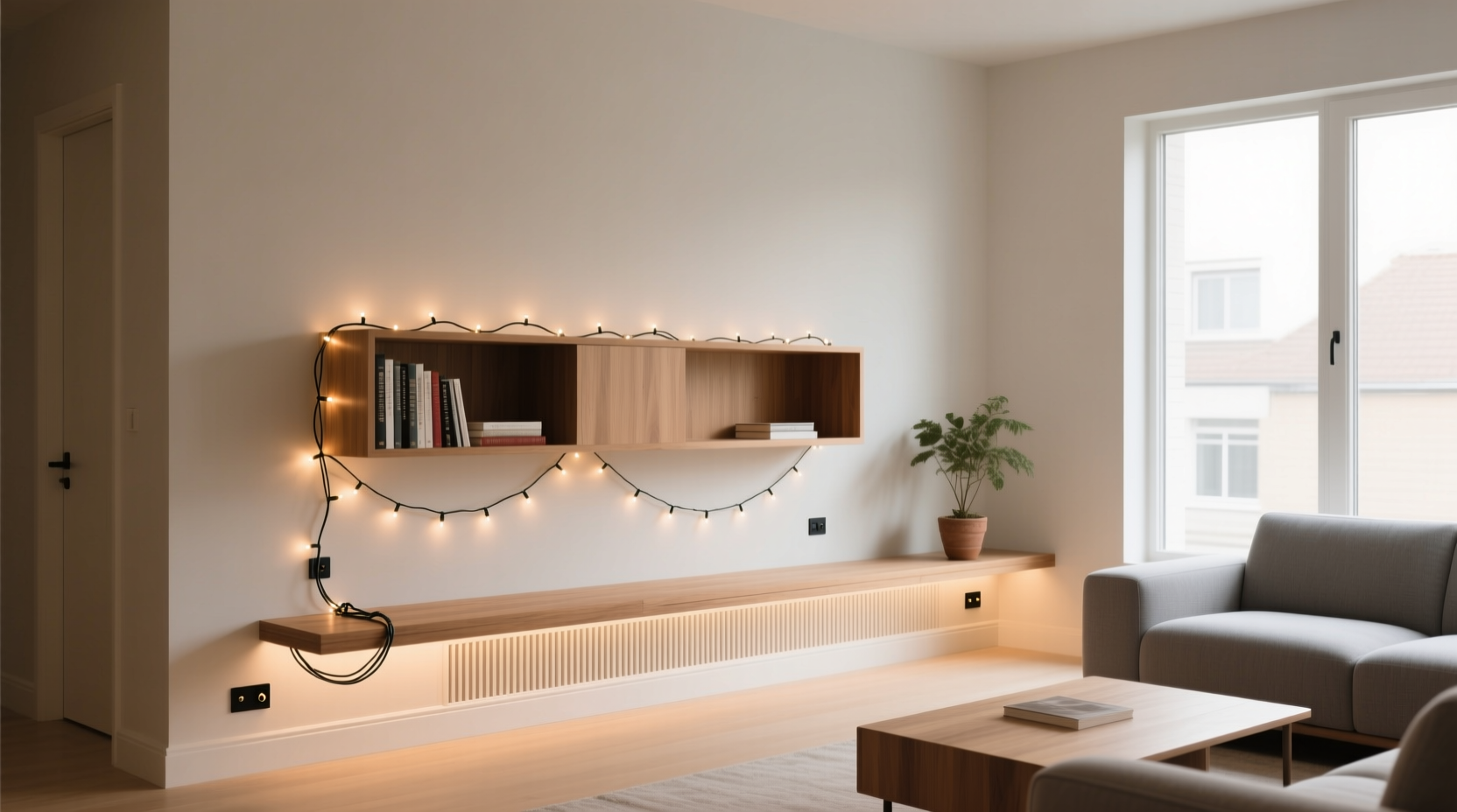 how to hide cords from christmas lights using home design tricks and minimal effort
