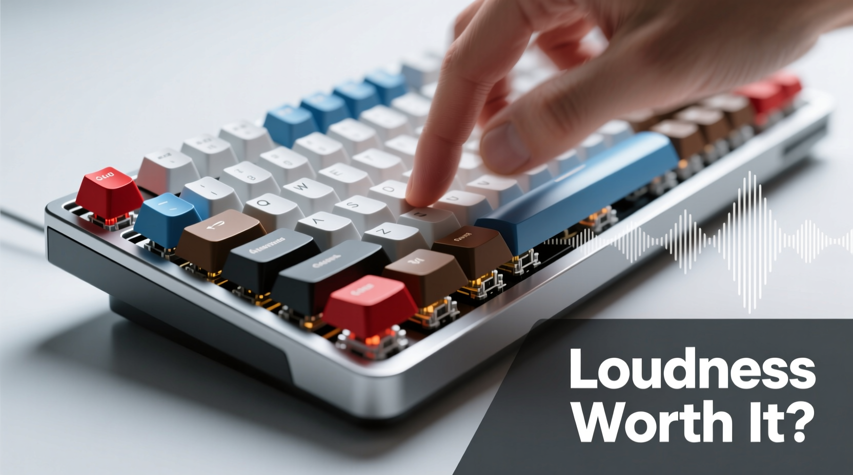 mechanical keyboard loudness worth it for typing speed gains