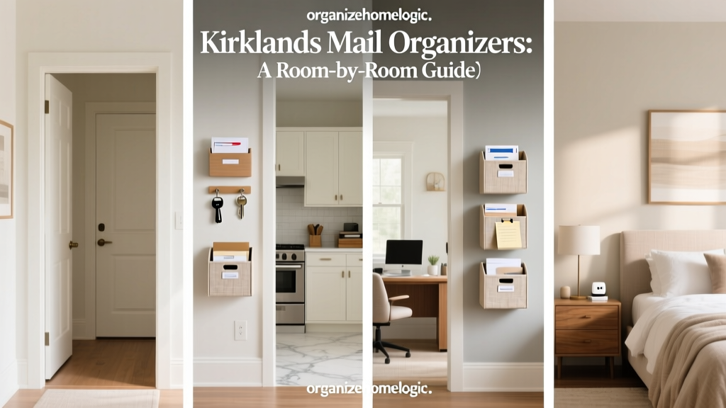 Kirklands Mail Organizers: A Room-by-Room Guide
