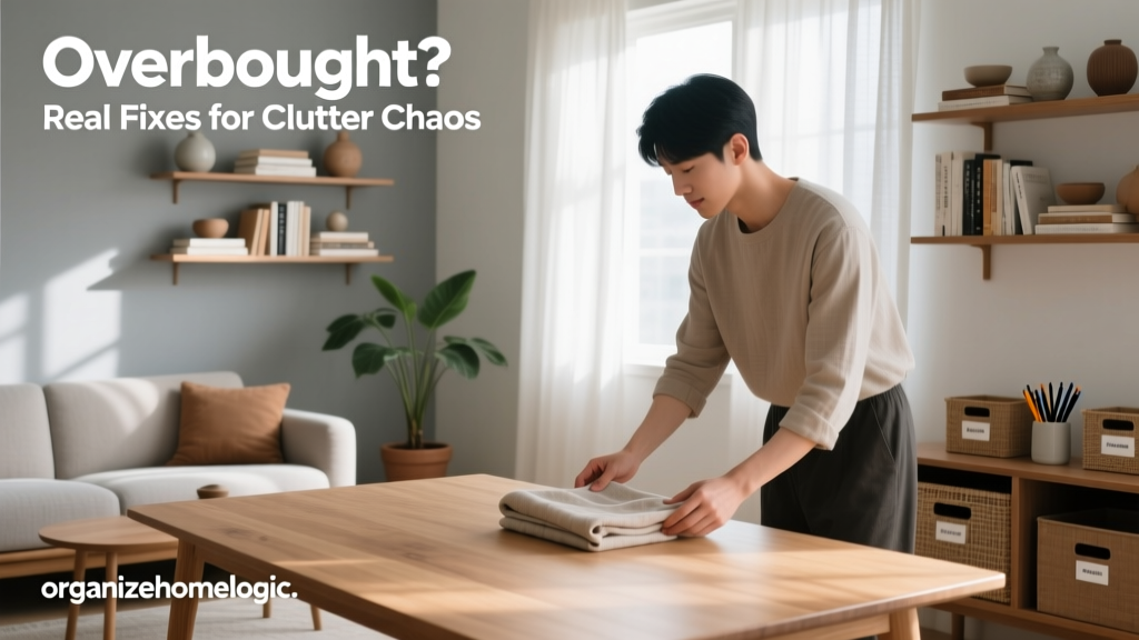 Overbought? Real Fixes for Clutter Chaos