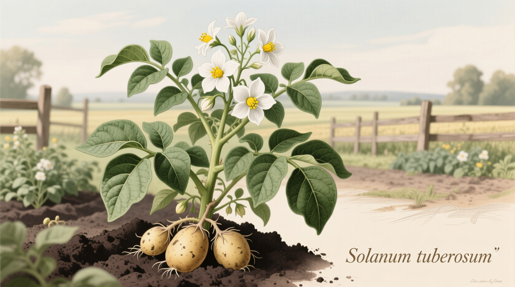 Latin Name for Potato: Solanum tuberosum Explained