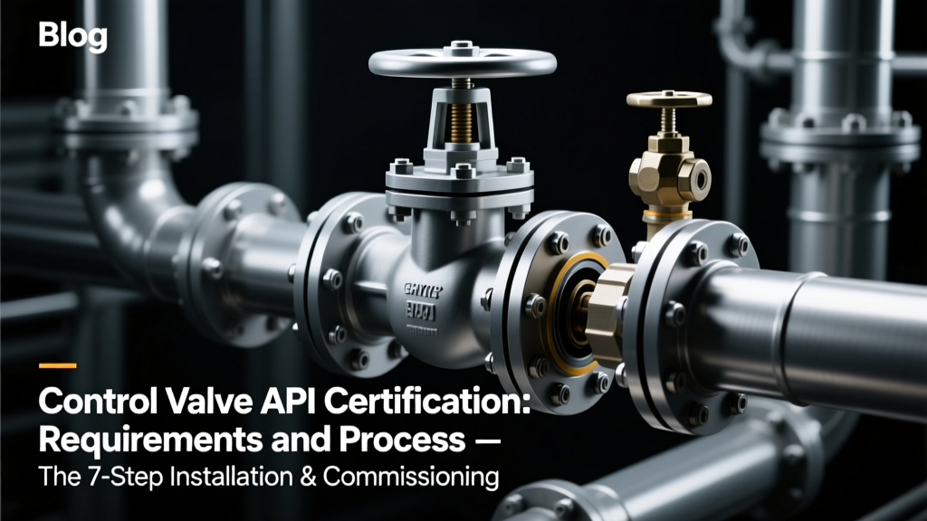 Control Valve API Certification: 7-Step Compliance Guide