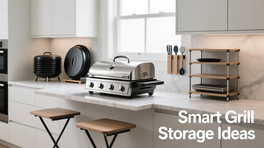 Practical Grill Storage Ideas: Space-Saving Solutions for Every Backyard Setup