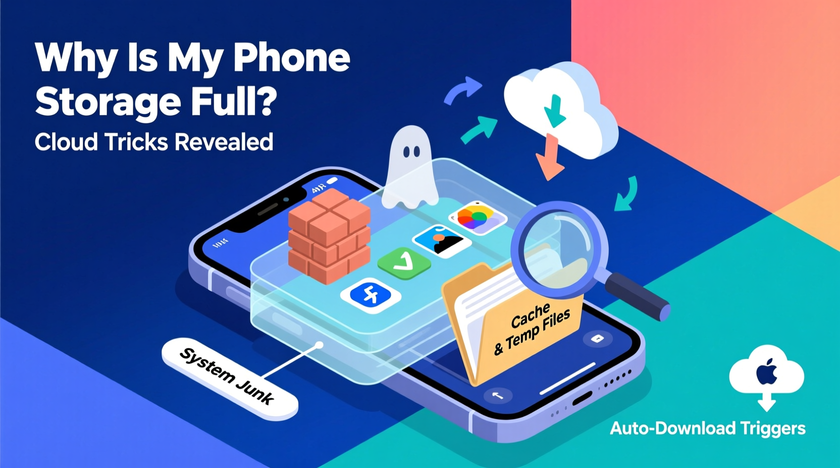 why is my phone storage full even after deleting photos cloud tricks revealed
