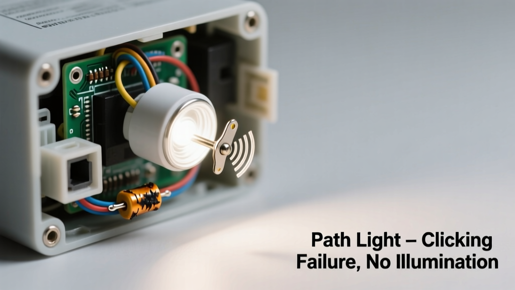 Path Light Not Working & Making Clicking Sound