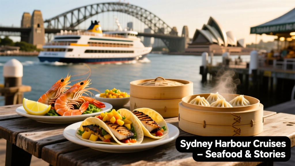 Sydney Harbour Cruises & Sydney Sea Cruises: A Culinary Traveler’s Guide to Sailing the Iconic Waterway
