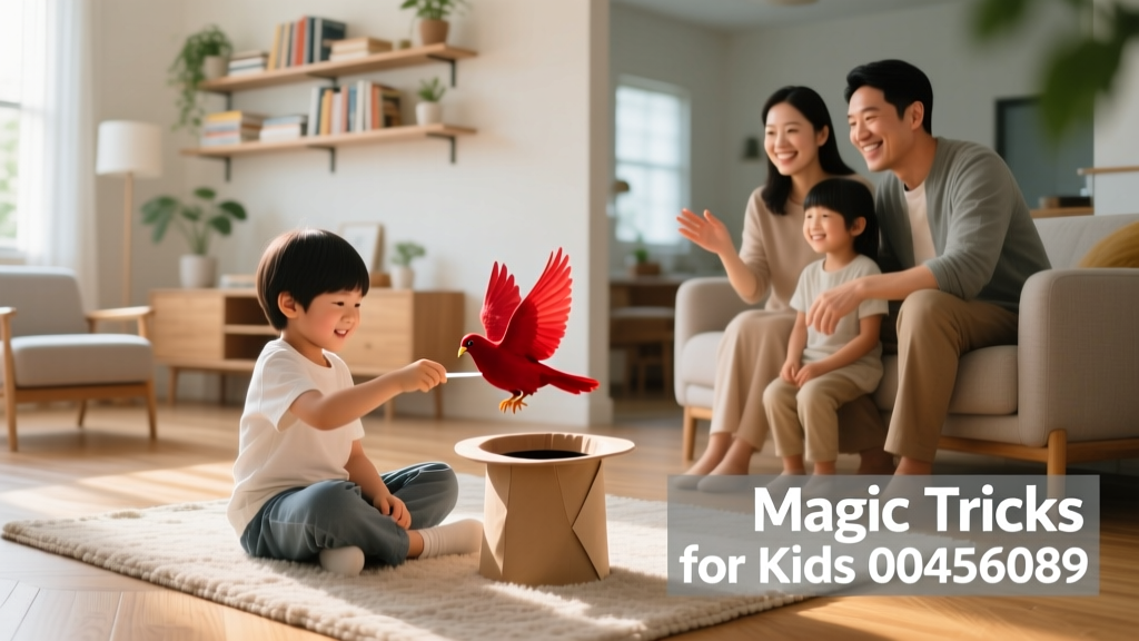 Magic Tricks for Kids: Simple, Safe, and Screen-Free Fun That Builds Confidence and Critical Thinking