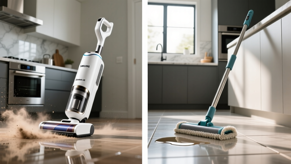 Tested: Samsung Vacuum Cleaner vs Budget Mopping Stick