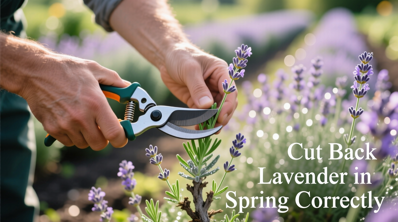 Spring Lavender Pruning: 5 Steps | TheHomeSprouts