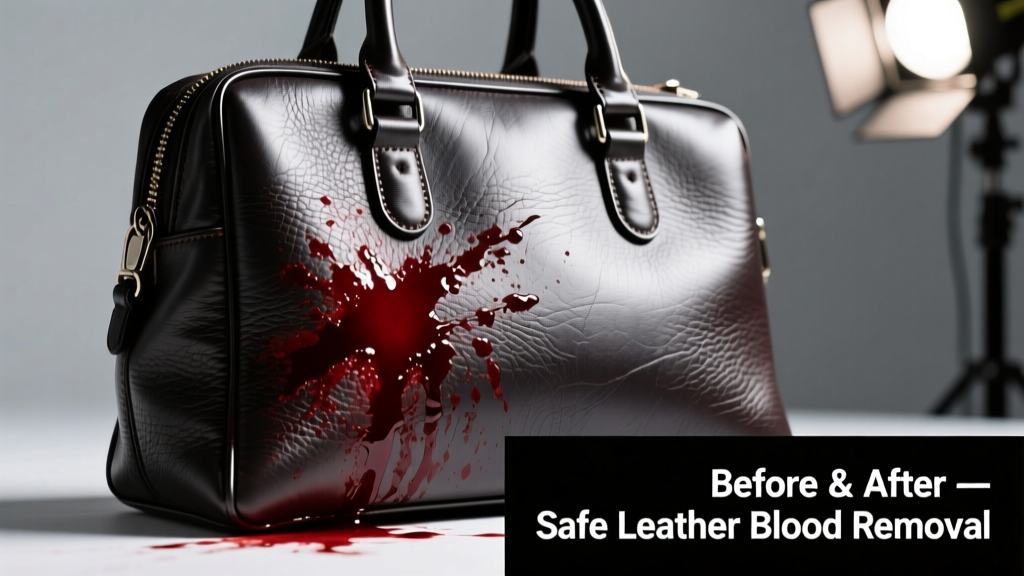 How to Remove Blood from Leather Safely and Effectively