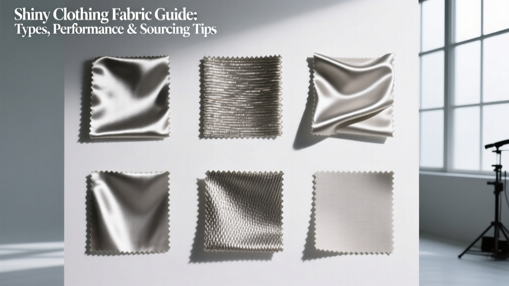 Shiny Clothing Fabric Guide: Types, Performance & Sourcing Tips