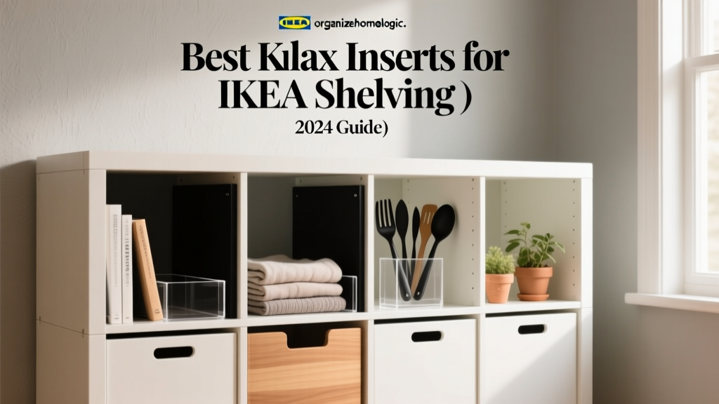 Best Kallax Inserts for IKEA Shelving (2024 Guide)