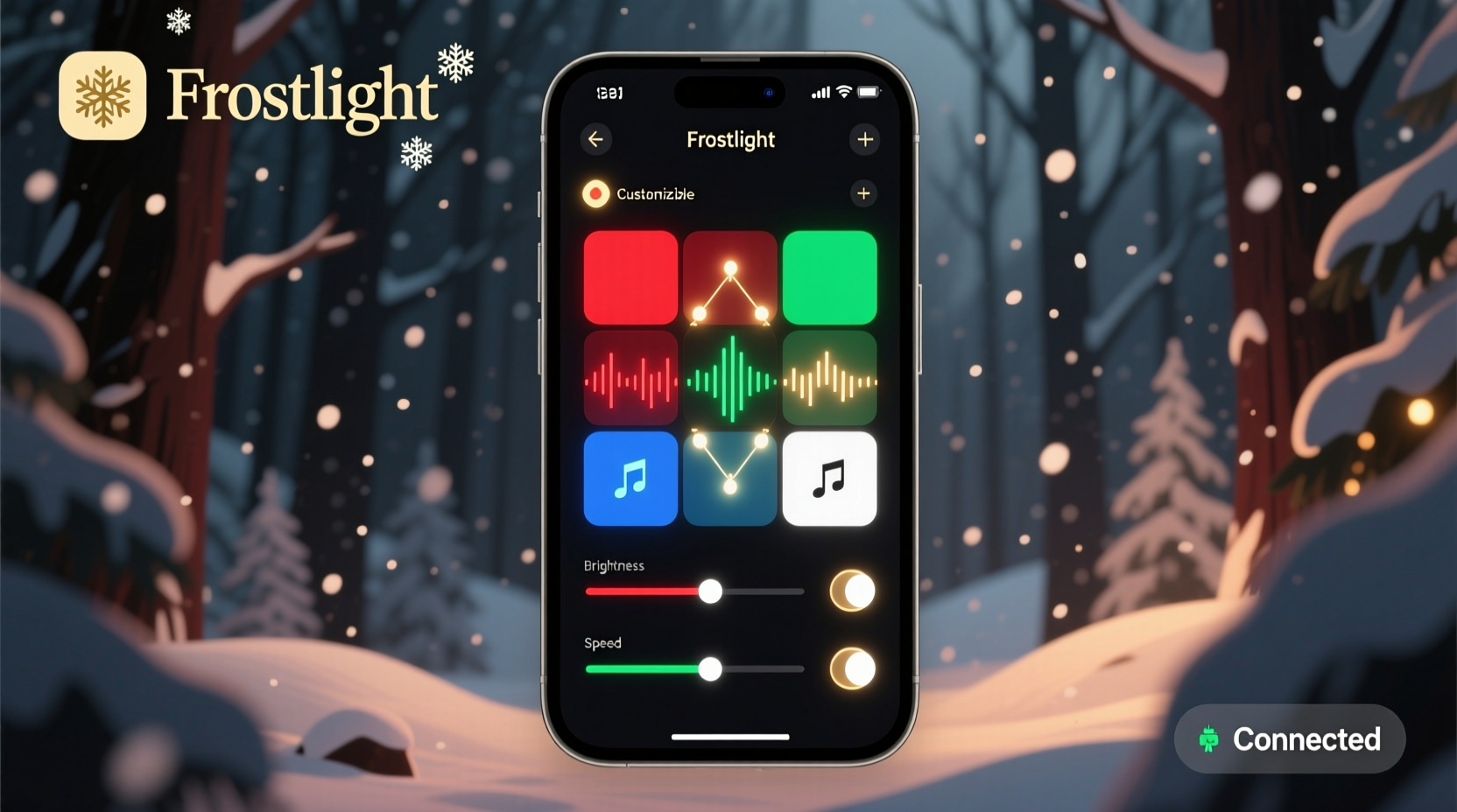 christmas light controller apps compatible with android and ios