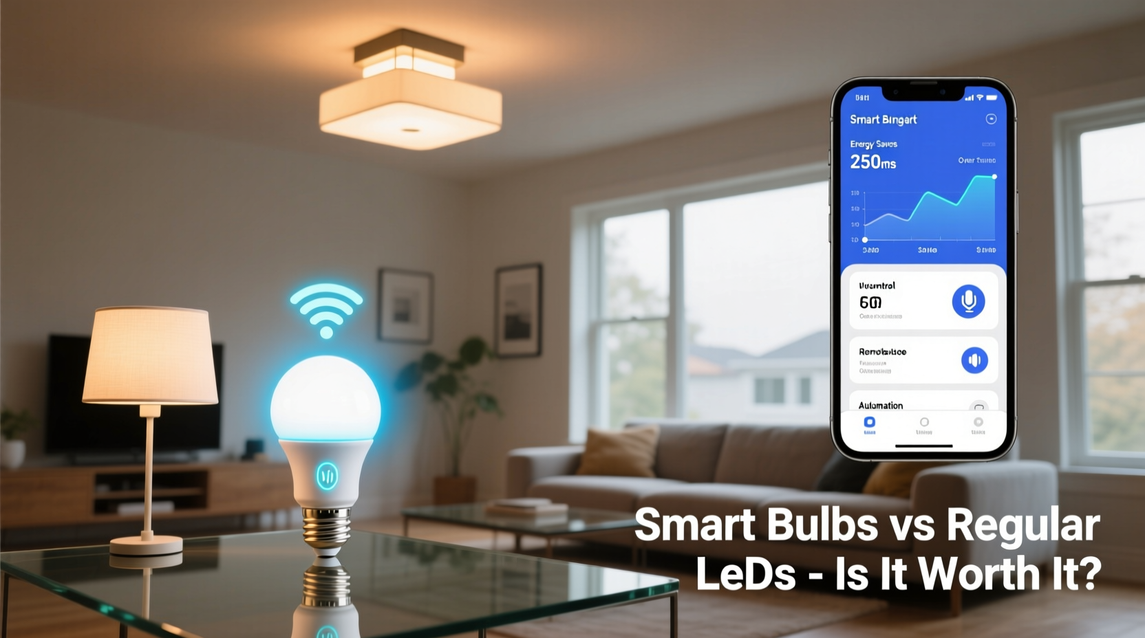are smart bulbs worth the cost compared to regular leds