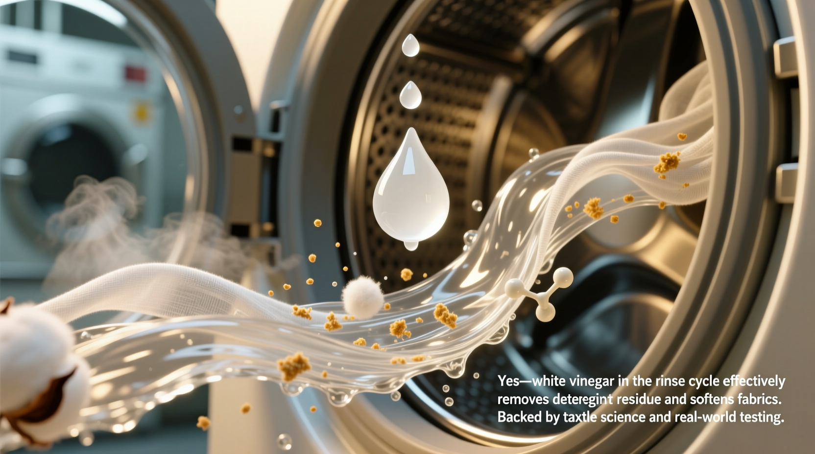 vinegar in rinse cycle laundry fact or folklore