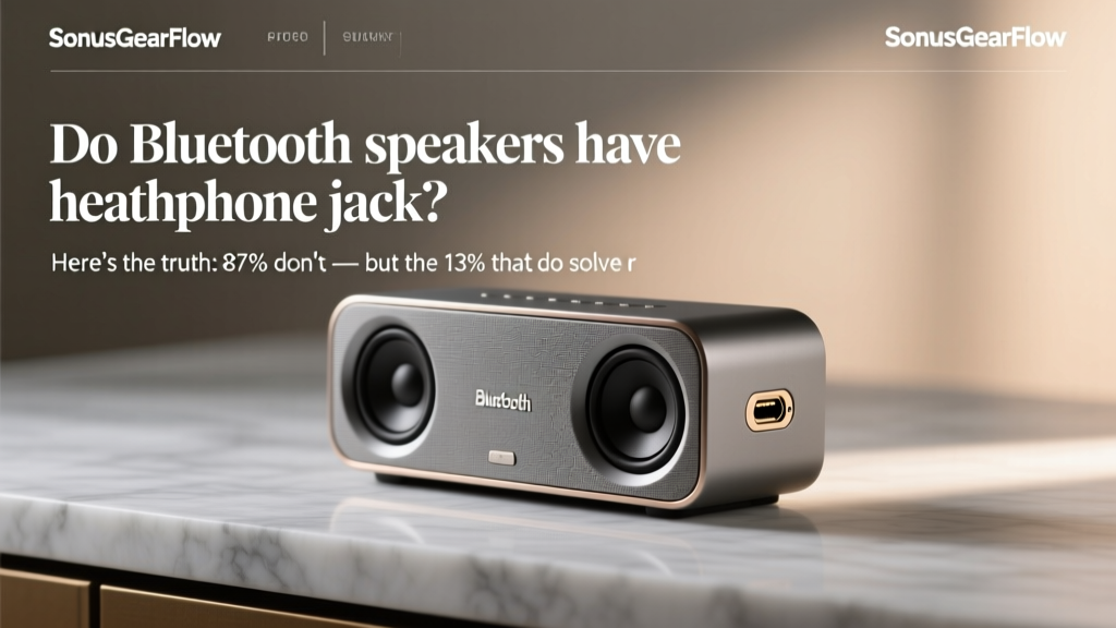 Bluetooth Speakers with Headphone Jack: Do They Exist?
