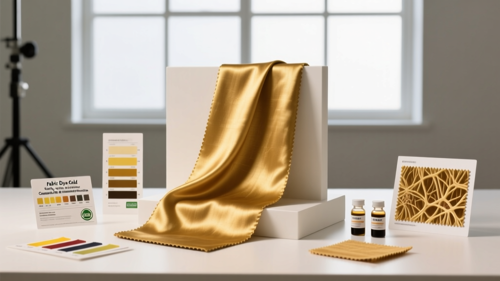 Fabric Dye Gold: Safety, Compliance & Sustainable Practices