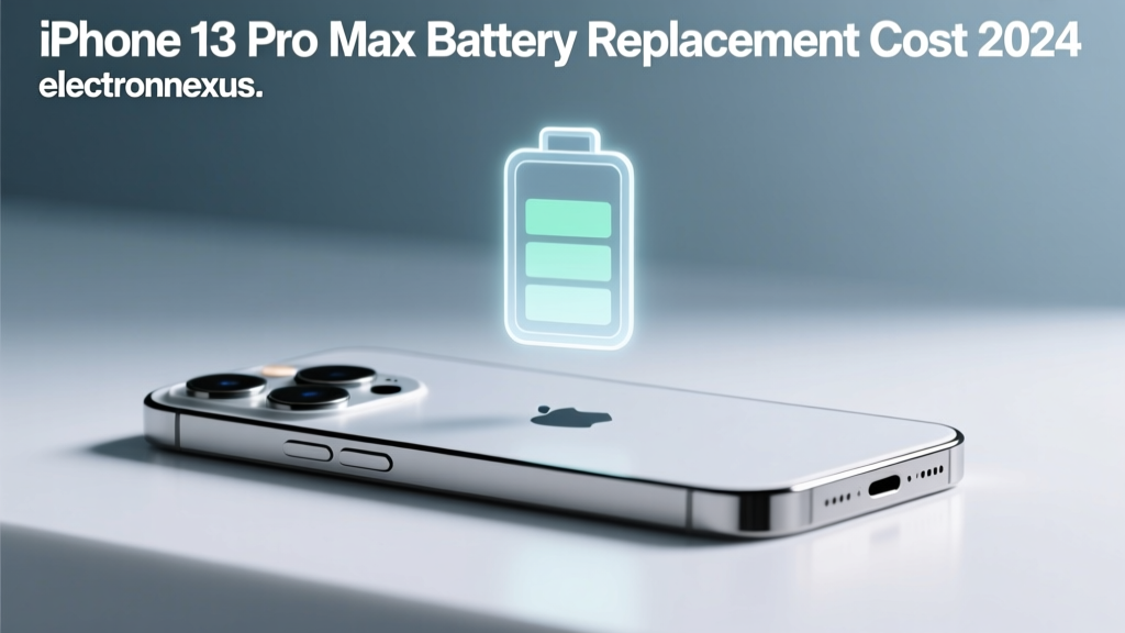 iPhone 13 Pro Max Battery Replacement Cost 2024