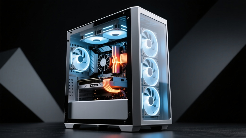 Vertical PC Case GPU Cooling: Why Thermals Fail & How to Fix It