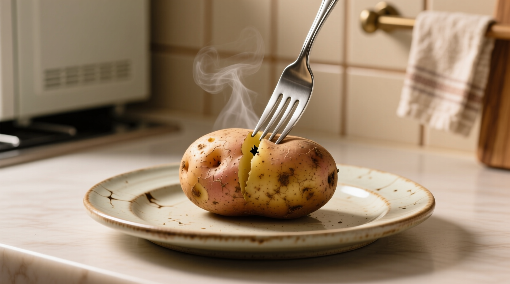 Russet-Kartoffel in der Mikrowelle: Sicher garen in 8 Minuten