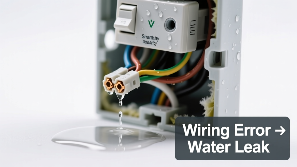 Smart Switch Wiring Wrong Causing Water Leak: Diagnosis