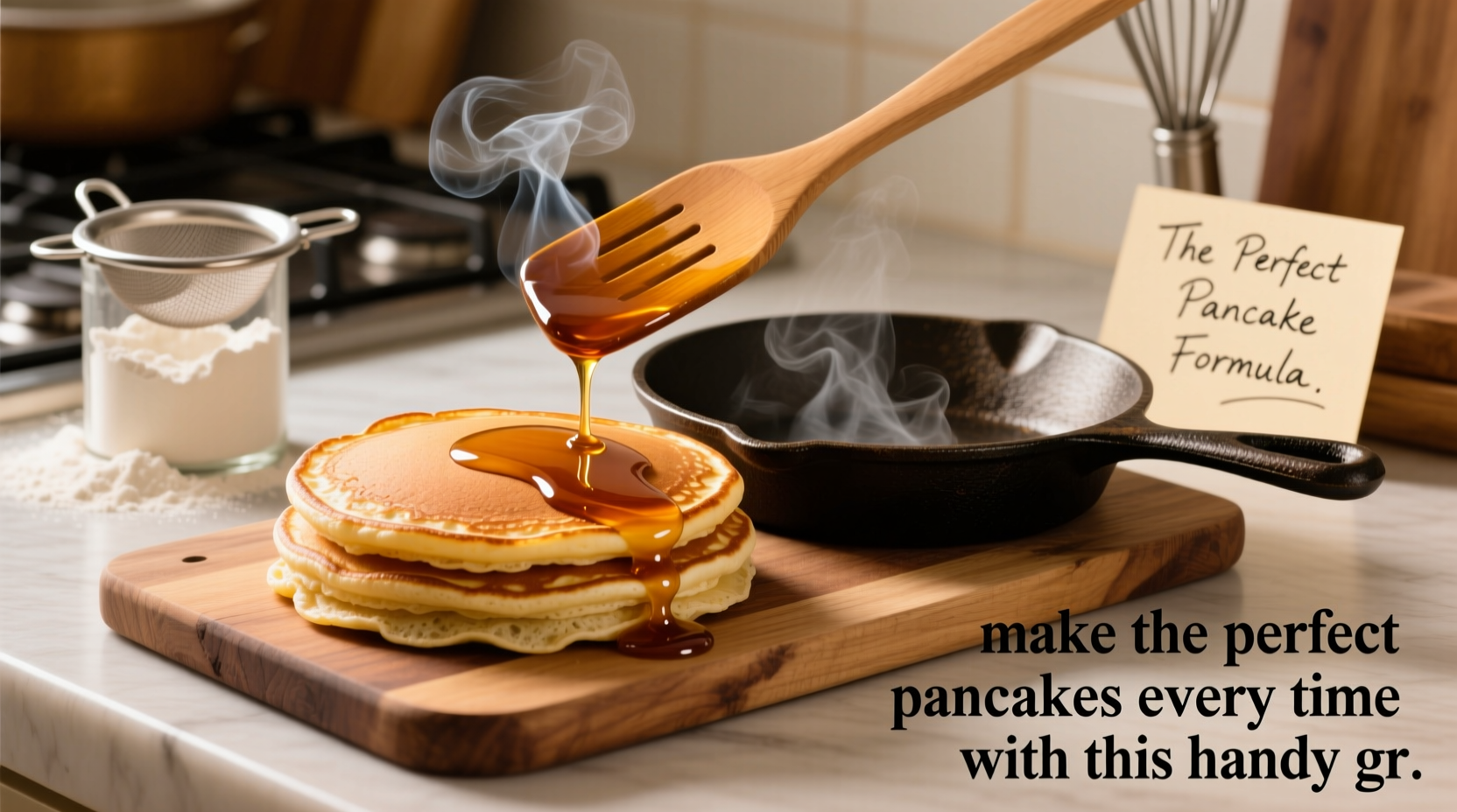 make the perfect pancakes every time with this handy gr