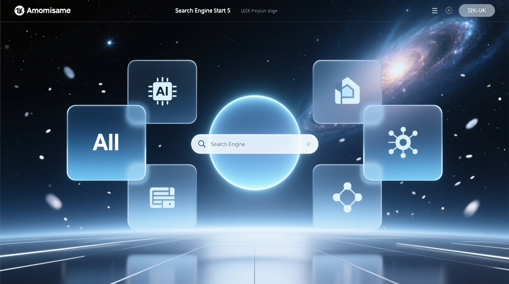 ambedo search engine start page