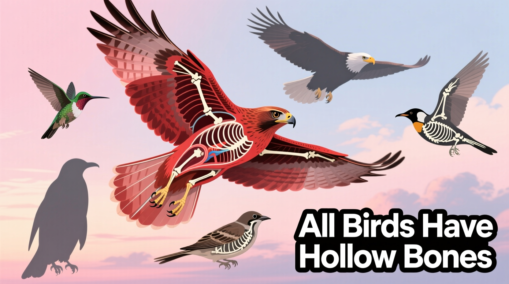 Yes, All Birds Have Hollow Bones