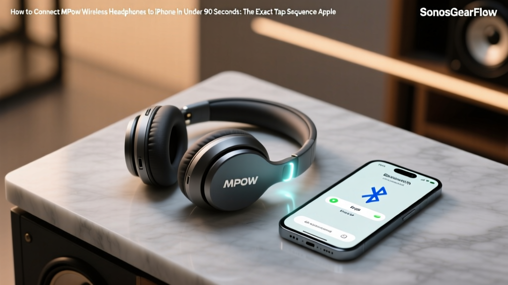 MPow Headphones to iPhone: Fix iOS 17/18 Pairing (2026)