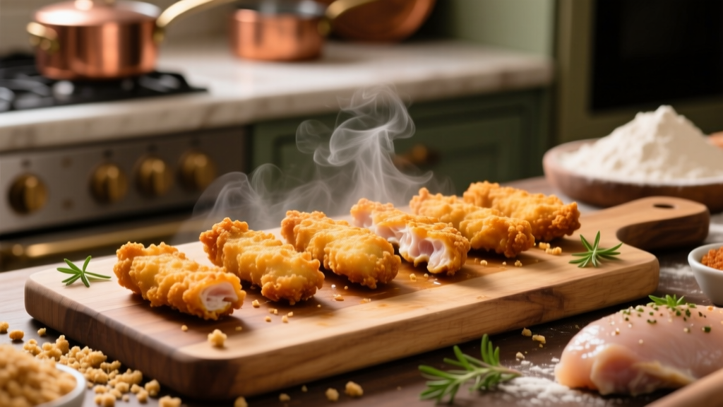 Air Fryer Chicken Tender Temp: Crispy & Juicy