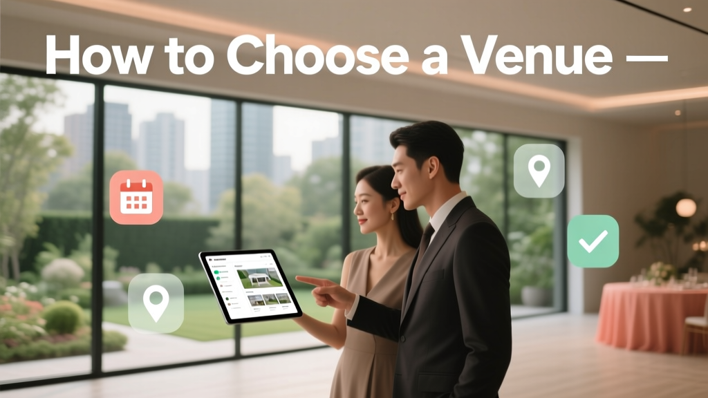 How To Choose a Venue: A Practical, Data-Driven Guide for Planners and Organizers