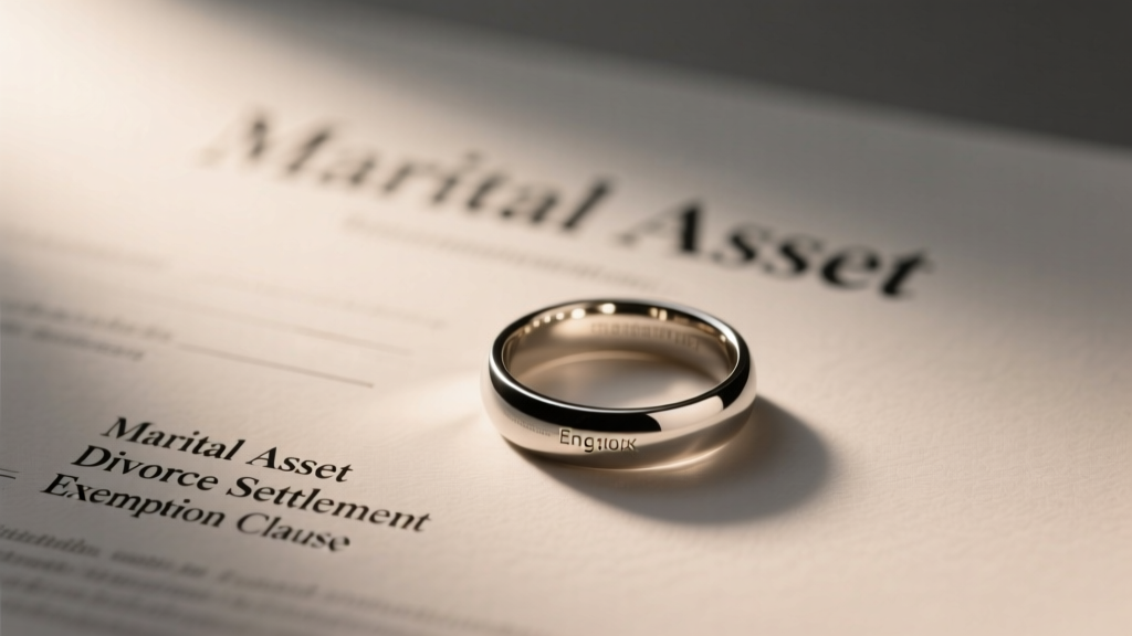 Wedding Ring as Marital Asset: Protected or Divided?