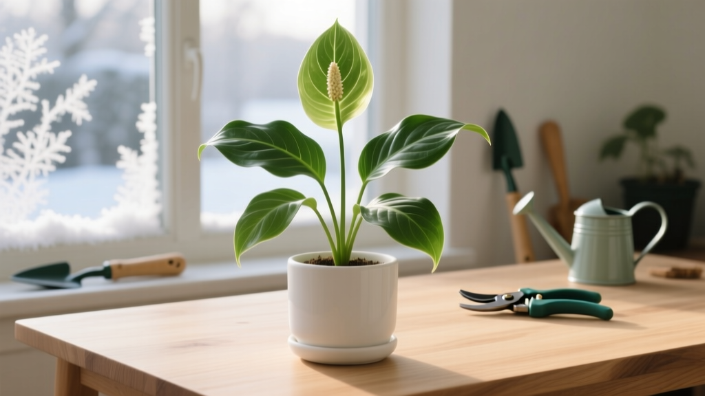 Peace Lily Winter Care: Repotting & Yellow Leaf Prevention
