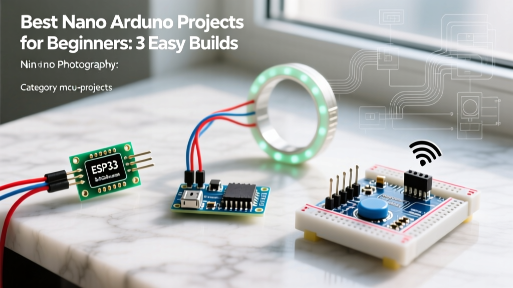 Best Nano Arduino Projects for Beginners: 3 Easy Builds