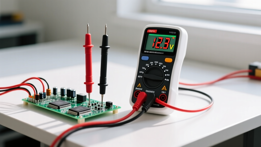 How a DMM Measures the Voltage: Setup, Probes, and Expected Readings