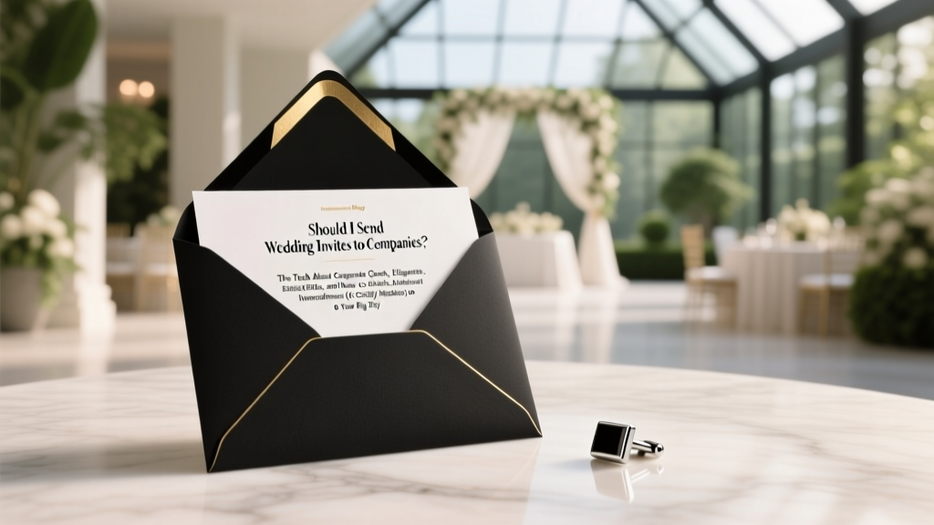 Should You Invite Companies to Your Wedding?