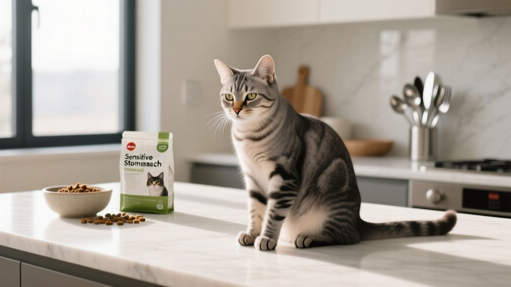 Cat Behavior and Sensitive Stomach Signs