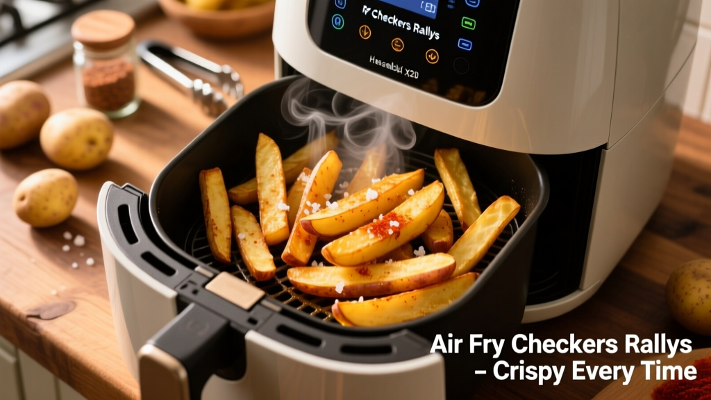 Air Fry Checkers Rally's Fries Perfectly (Crispy & Golden)